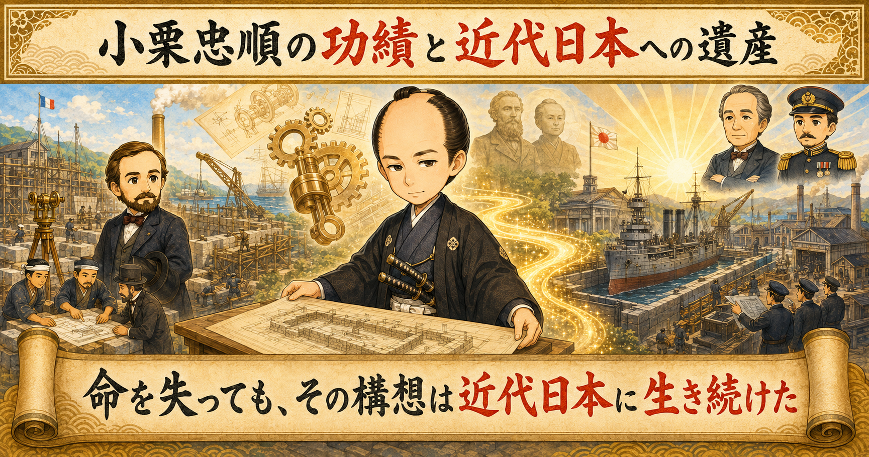 小栗忠順の足跡