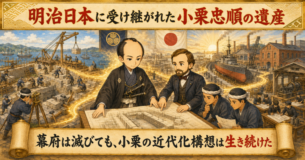 小栗忠順の足跡