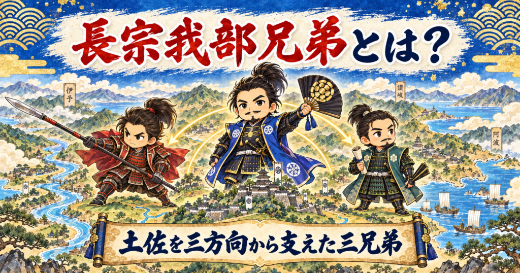 長宗我部兄弟の画像