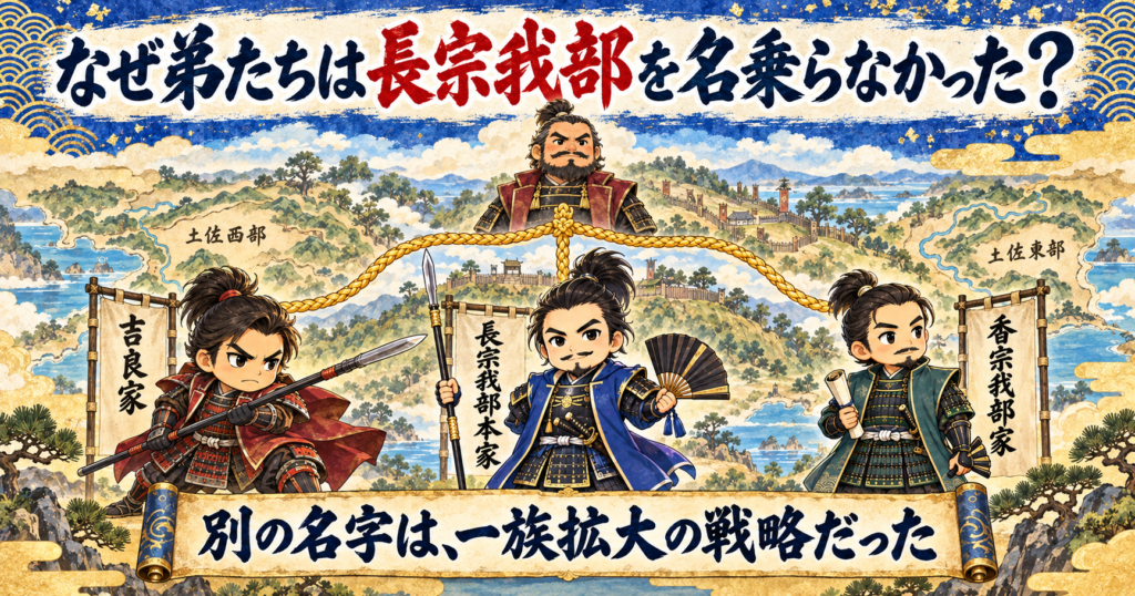 長宗我部兄弟の画像