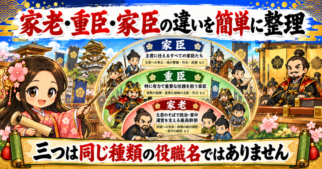 武将と大名のしくみ