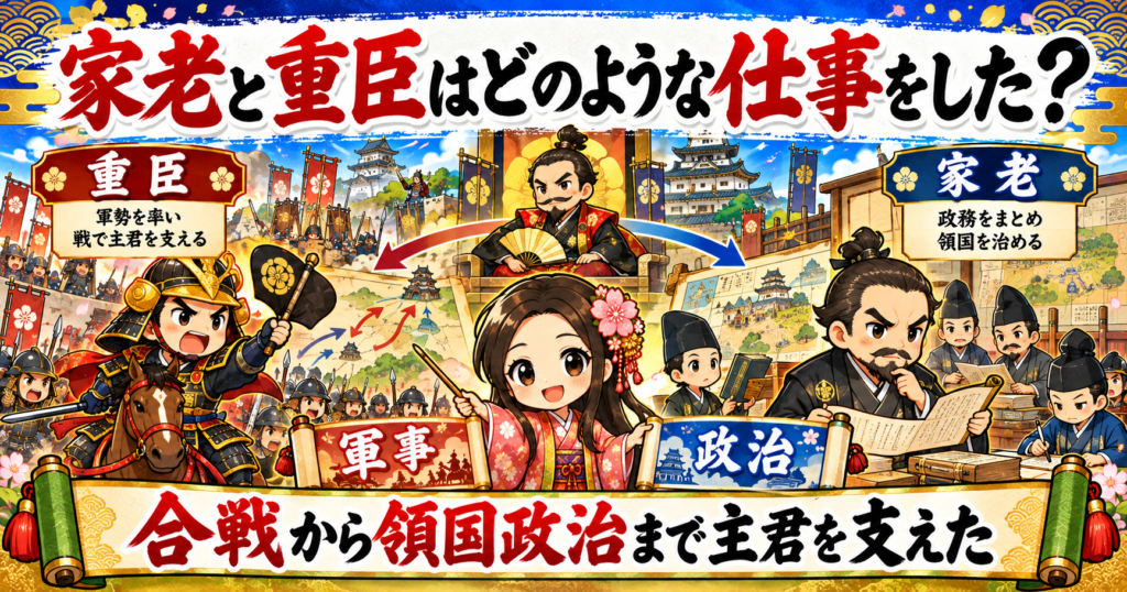 武将と大名のしくみ