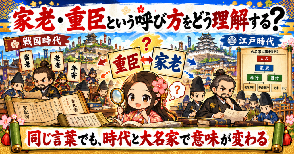 武将と大名のしくみ