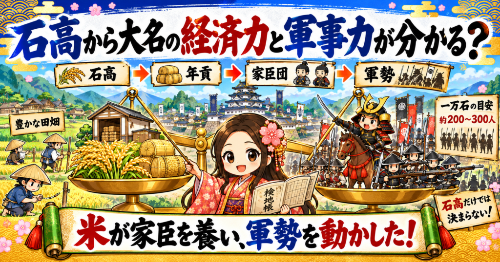 武将と大名のしくみ