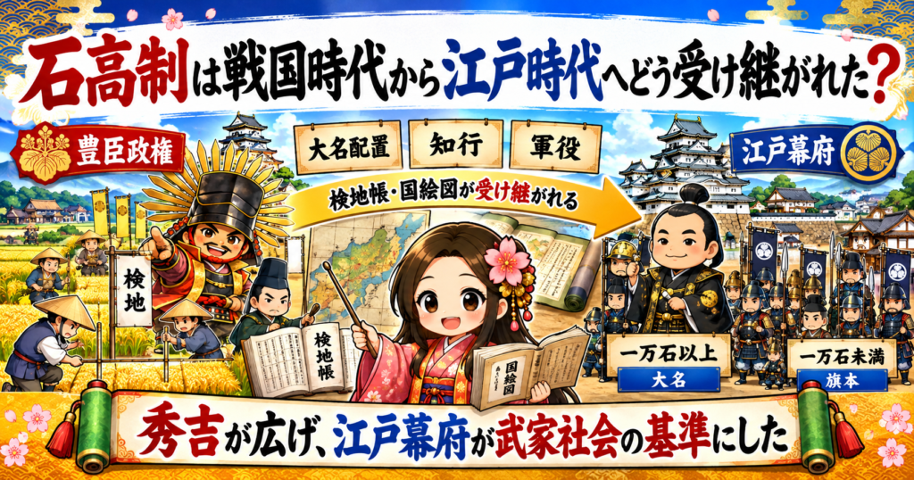 武将と大名のしくみ