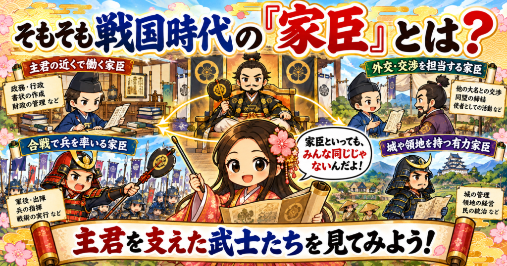 武将と大名のしくみ