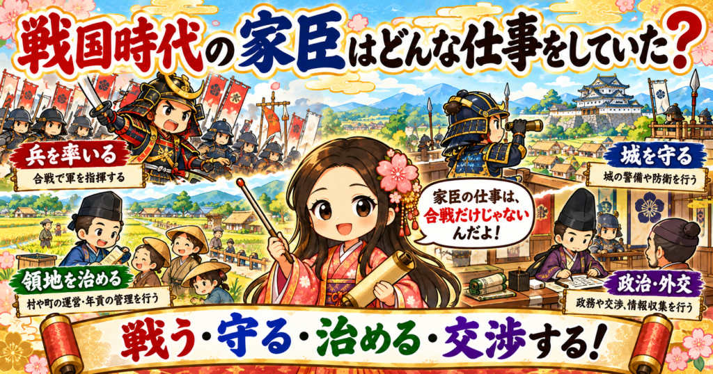 武将と大名のしくみ