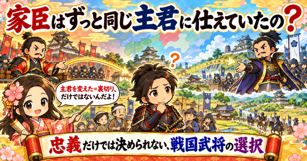 武将と大名のしくみ