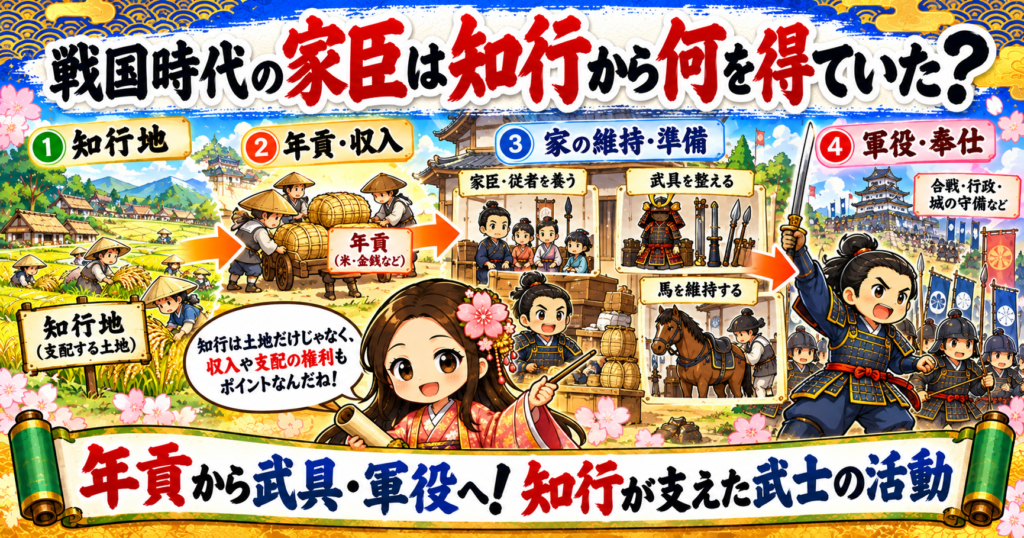 武将と大名のしくみ
