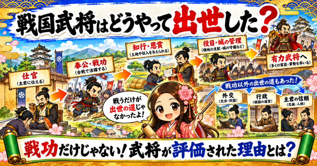 武将と大名のしくみ
