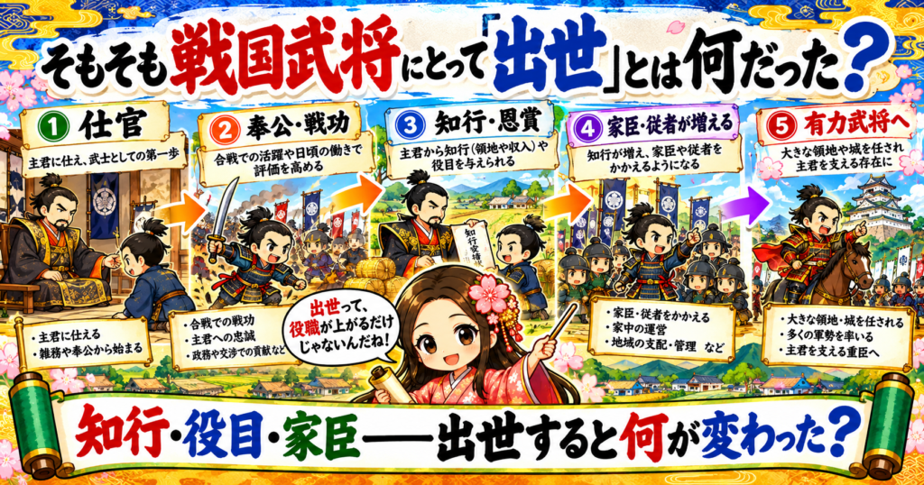 武将と大名のしくみ