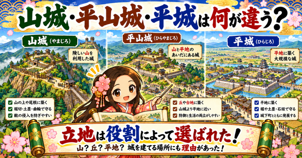 城のしくみ