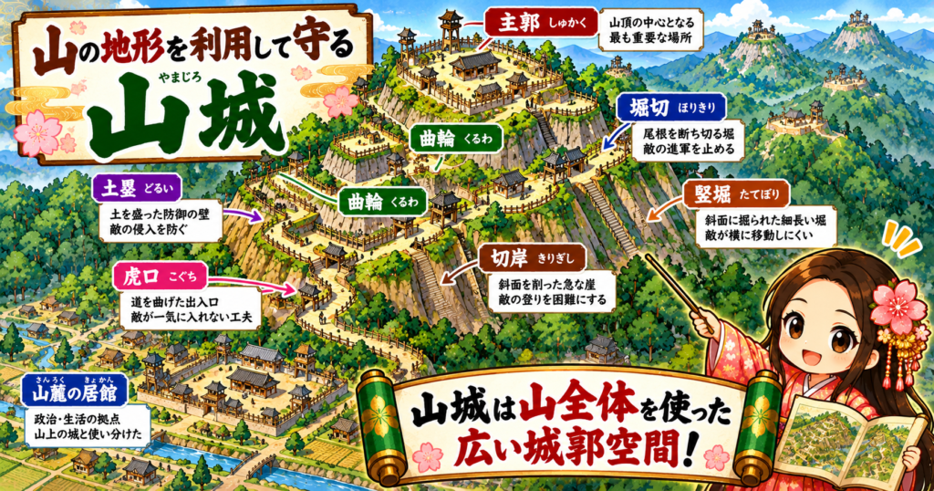 城のしくみ