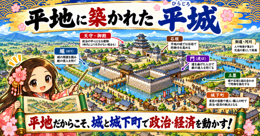 城のしくみ