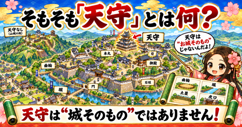 城のしくみ