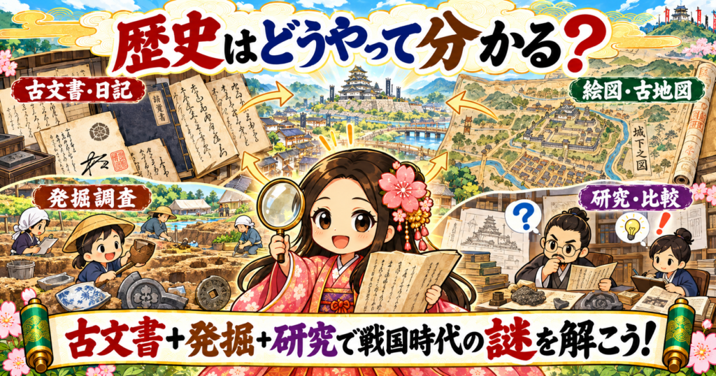 歴史はどうやって分かる？