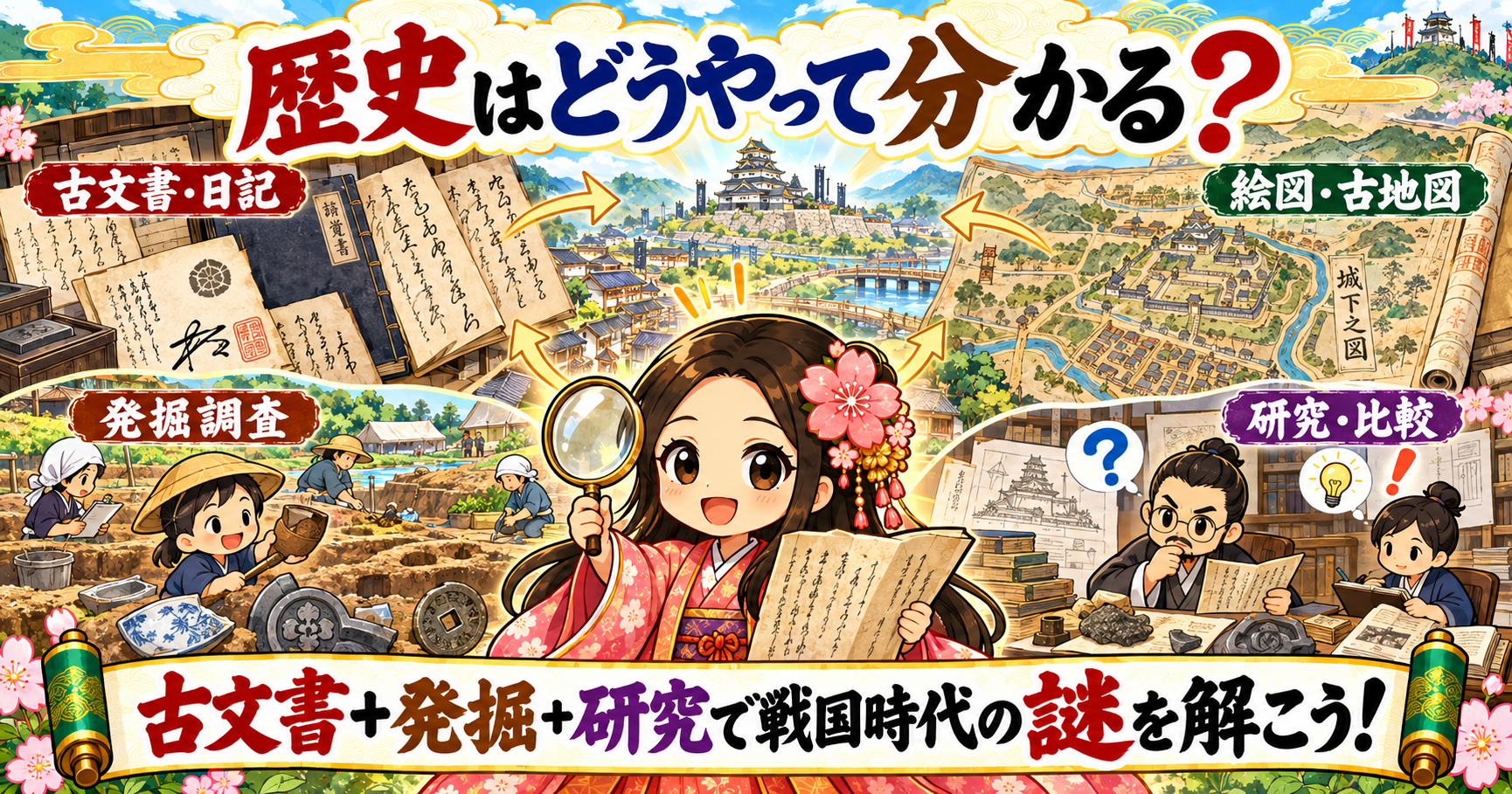歴史はどうやって分かる?