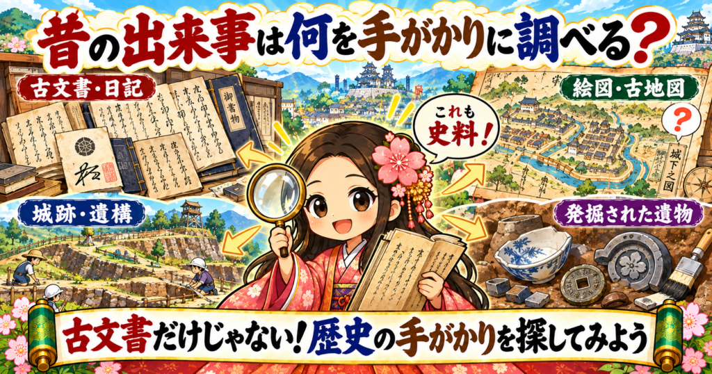 歴史はどうやって分かる?