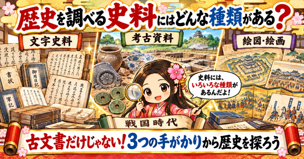 歴史はどうやって分かる?