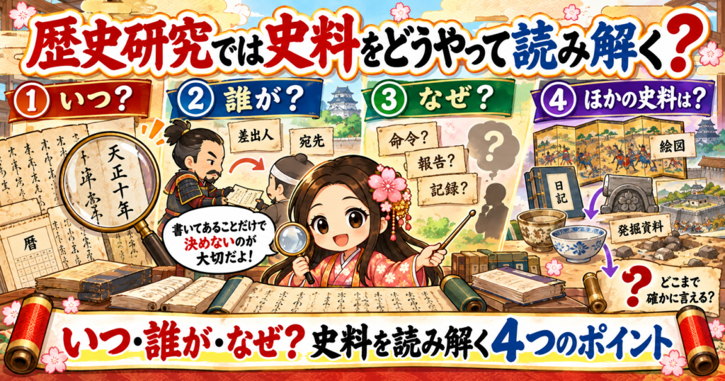 歴史はどうやって分かる?