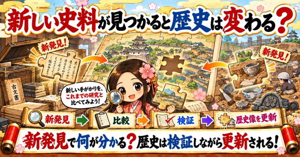 歴史はどうやって分かる?