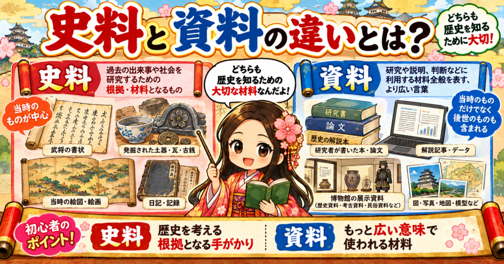 歴史はどうやって分かる?
