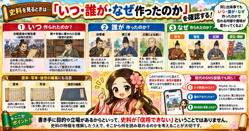 歴史はどうやって分かる?