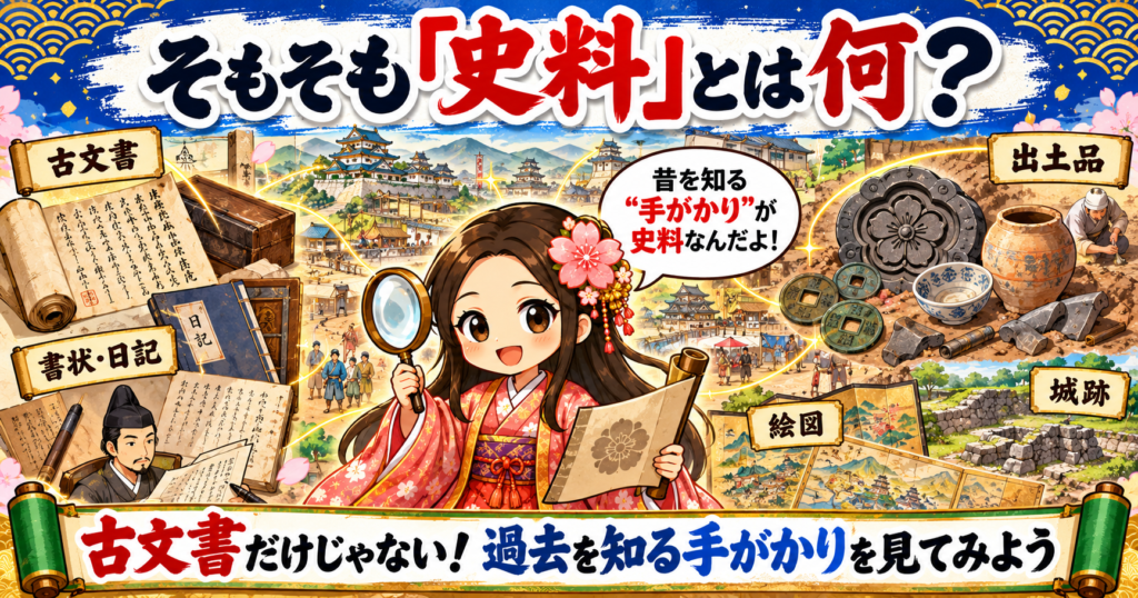 歴史はどうやって分かる?