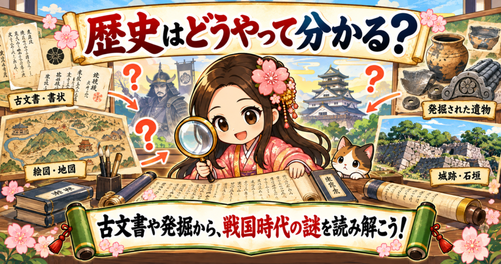 歴史はどうやって分かる?