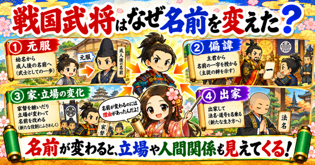 武将と大名のしくみ