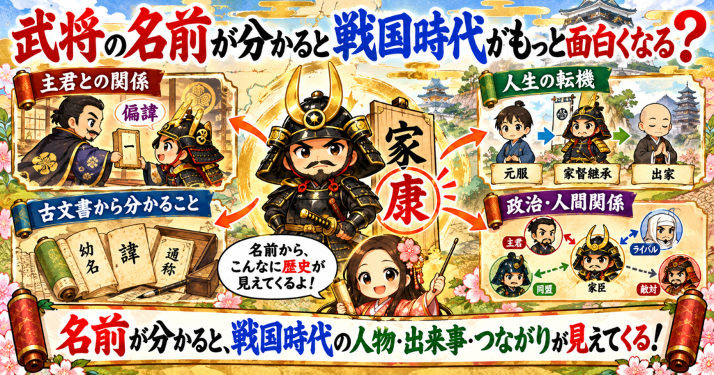武将と大名のしくみ